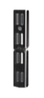 SXRSSH-121 STANLEY Rail D32 Matt Black 140cm