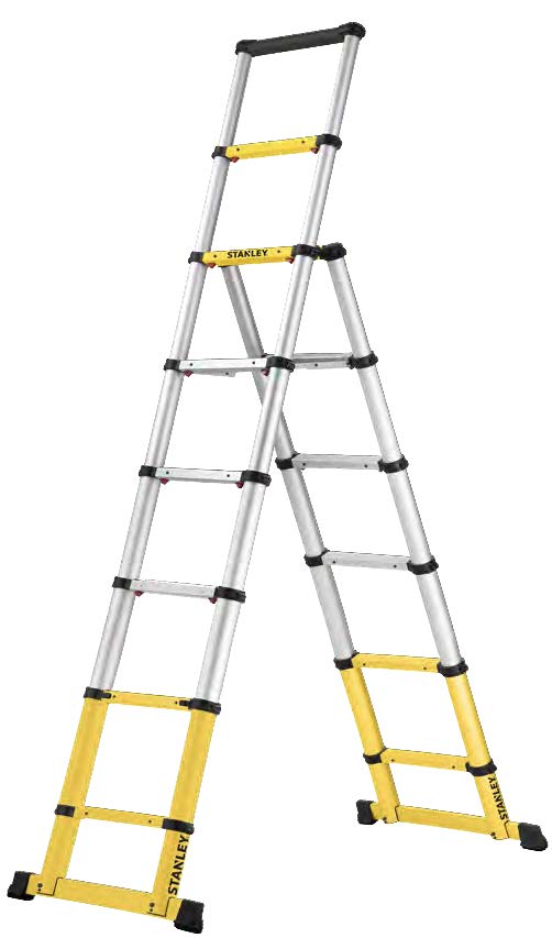 SXLDTL-016 STANLEY Telescopic Step Ladder 2.35m