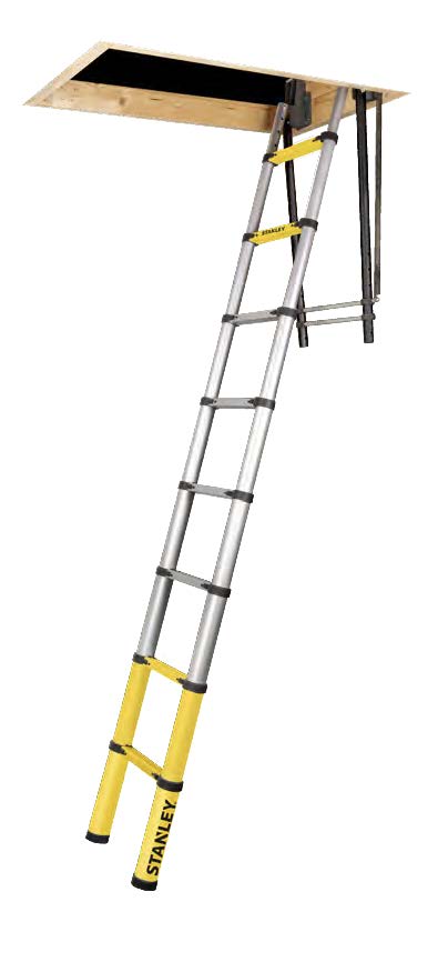 SXLDTL-017 STANLEY Telescopic Loft Ladder 2.40m